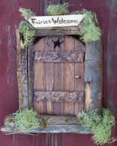 Fairy Star Door in Fairy Garden